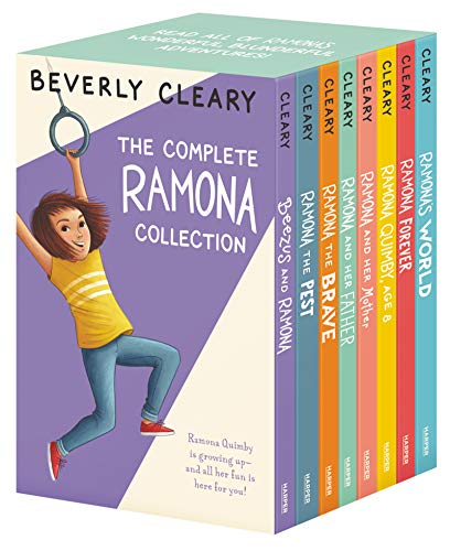 The Complete 8-Book Ramona Collection: Beezus and Ramona, Ramona and Her Father, Ramona and Her Mother, Ramona Quimby, Age 8, Ramona Forever, Ramona the Brave, Ramona the Pest, Ramona's World